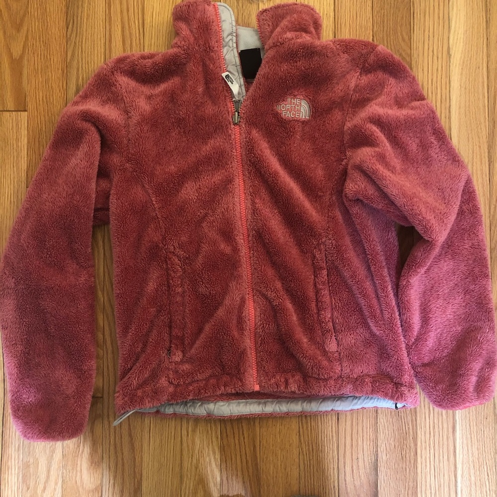 The North Face Pink Osito Zip Up Jacket - Picture 2 of 10